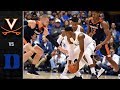 Virginia vs. Duke Basketball Highlights (2018-19)