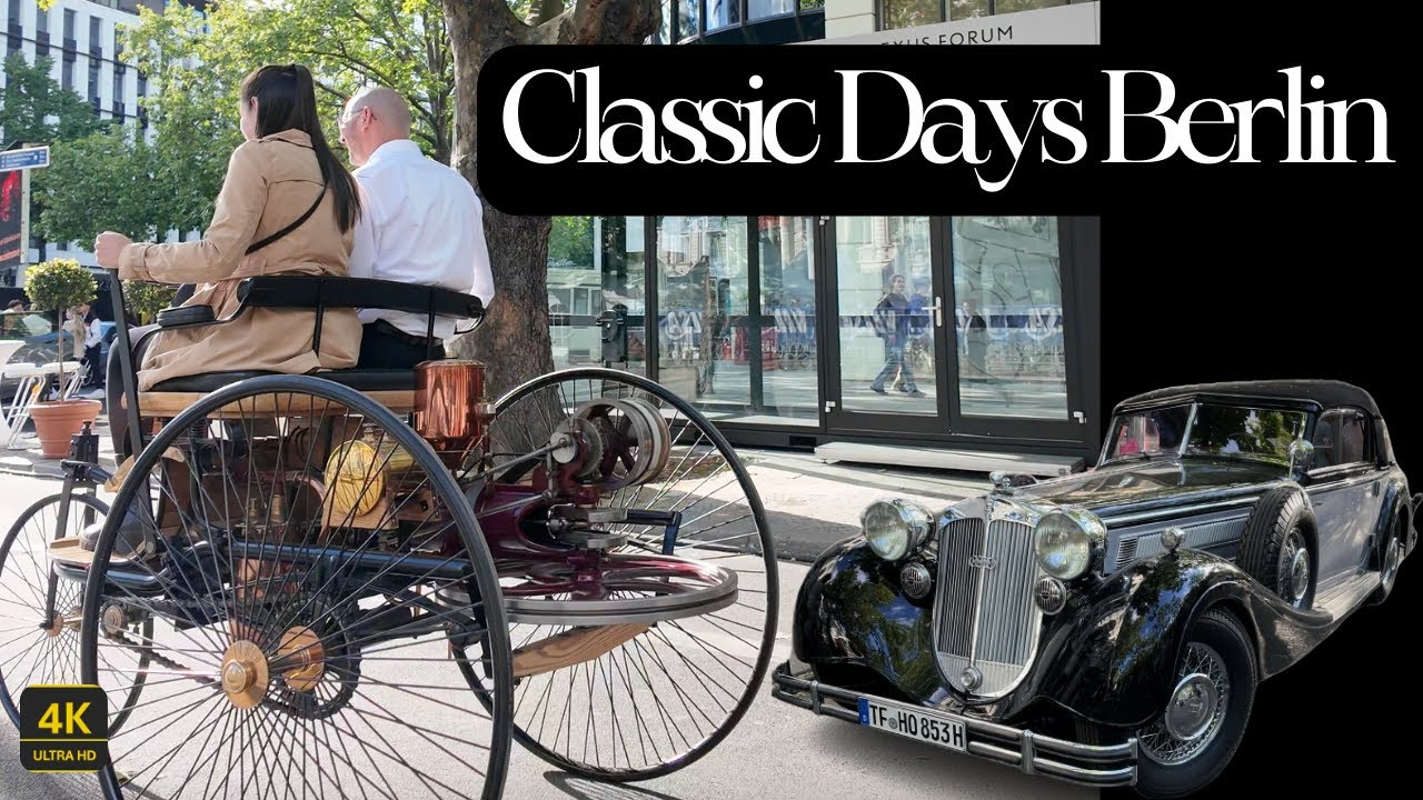 [4K] Classic Days Berlin | Showcasing Over 2000 Classic Cars