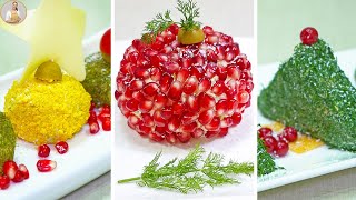 3 Delicious party appetizers! You can make them in 5 minutes! Easy Christmas recipes! ASMR by Tatiana Art Cooking 1,401 views 5 months ago 11 minutes, 52 seconds