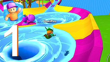 Stumble Guys - Gameplay Walkthrough Part 1 - Tutorial (iOS, Android)