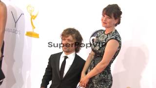 Peter Dinklage, Erica Schmidt at 64th Primetime Emmy Awar...