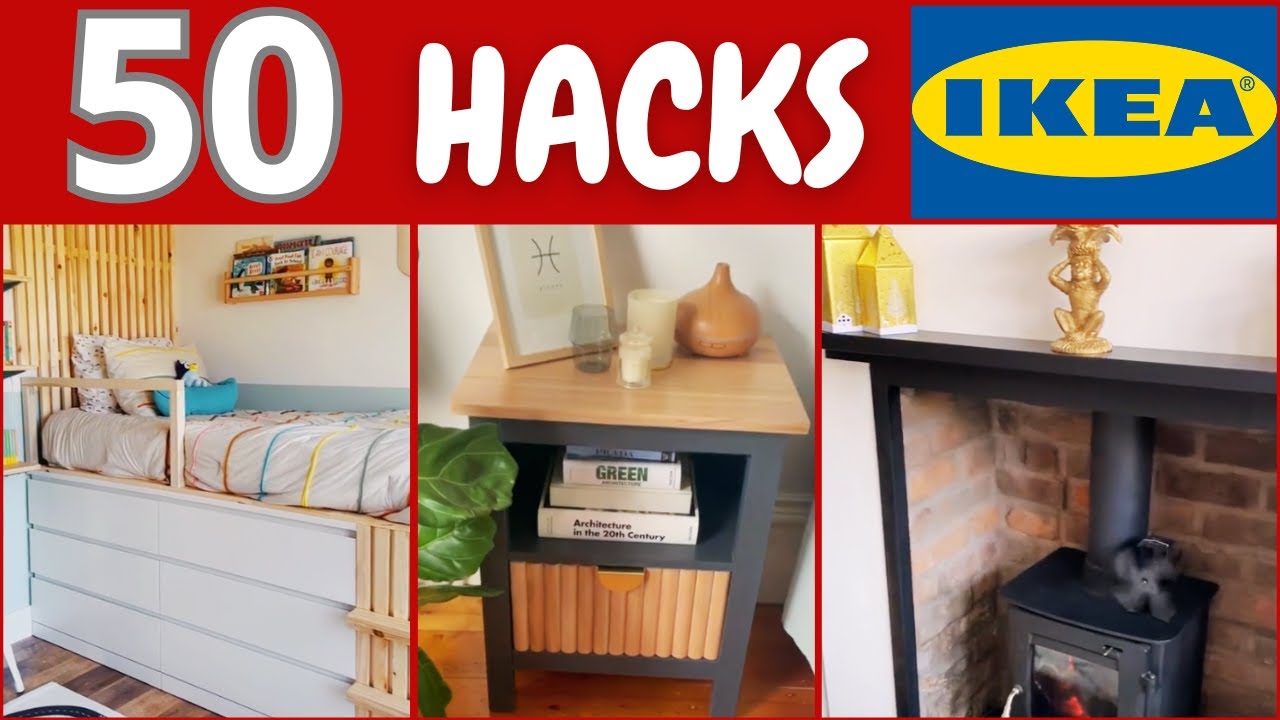 IKEA 50 HACKS  GENIALES DE IKEA PARA DECORAR TU CASA 😉LAS MEJORES 2023| GENIUS HACKS#ikeahack