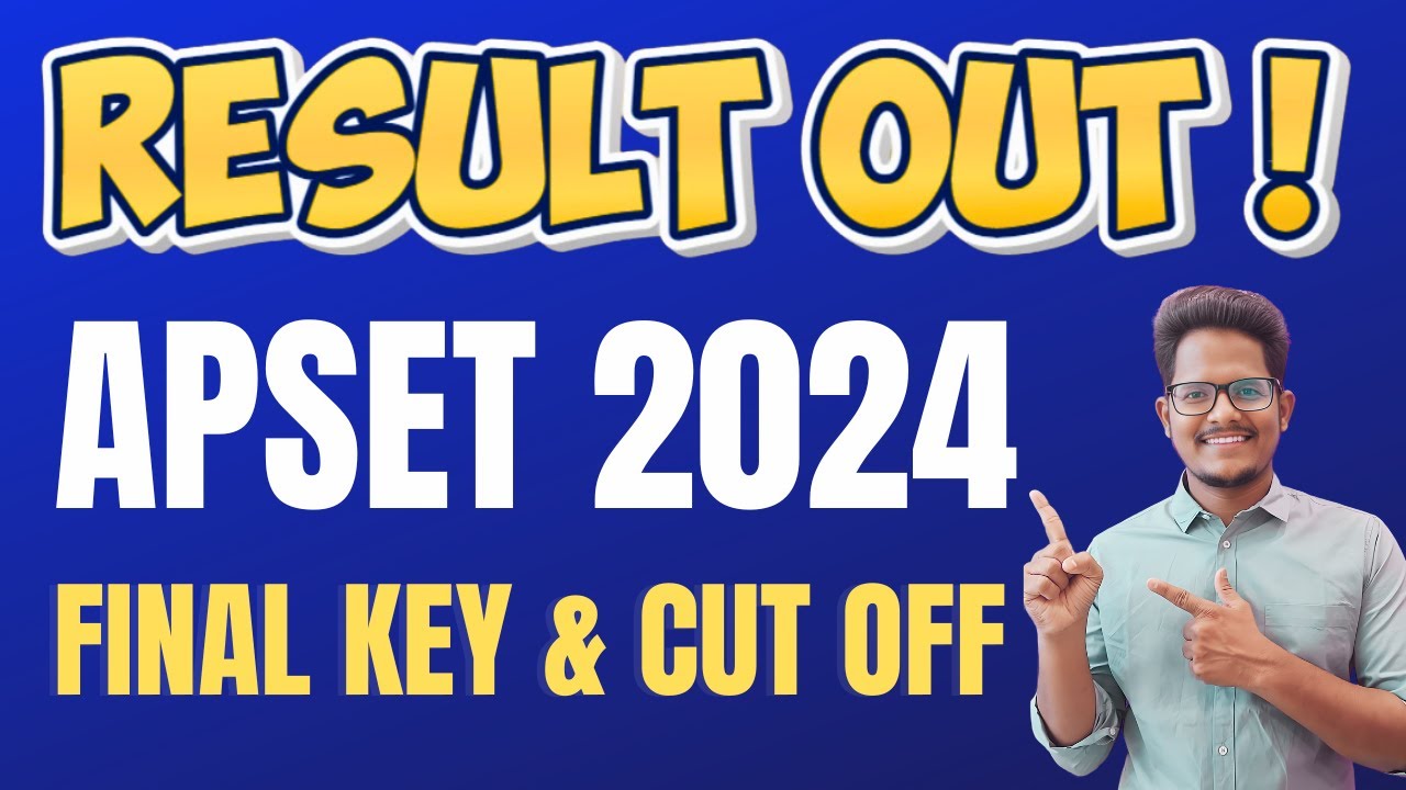 AP SET 2024 Results Out ! Cut Off & Final Answer Key 