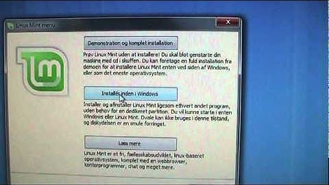 Install Linux Mint 10 Inside Windows - Mint4Win