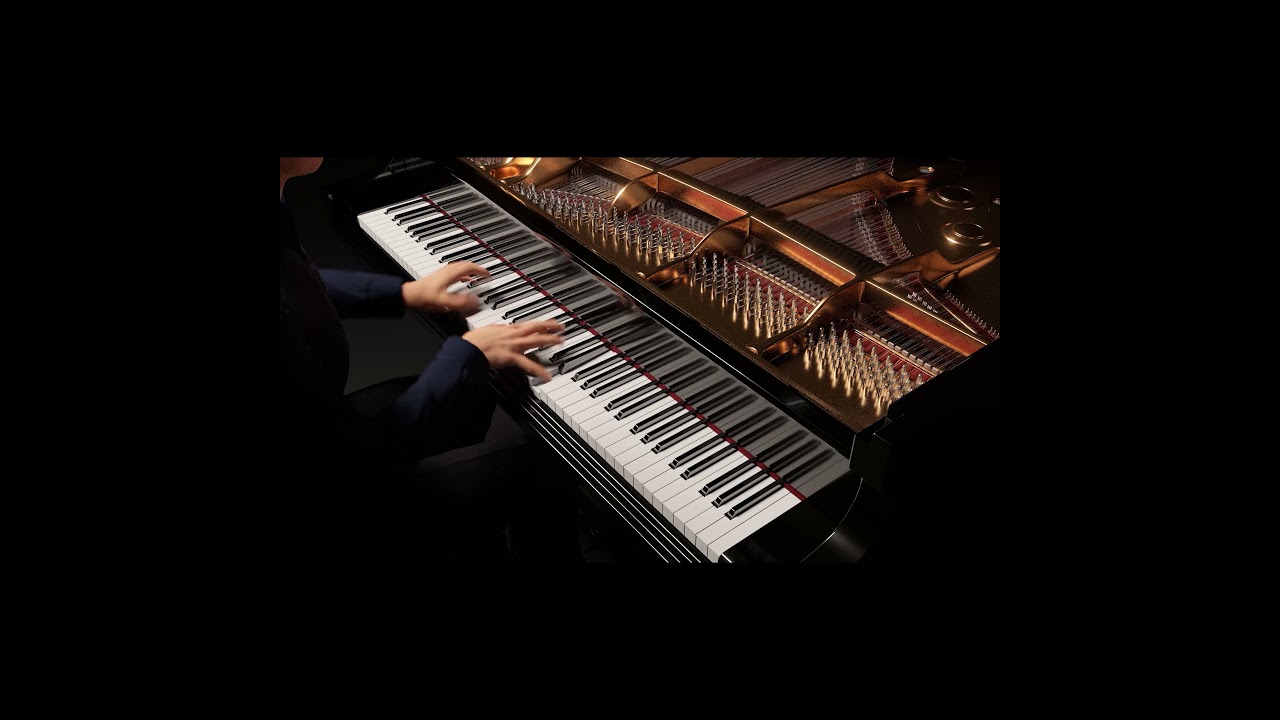 Alexander Scriabin - Etude №5 Op.42 Animated by AI [Concert Creator RTX]