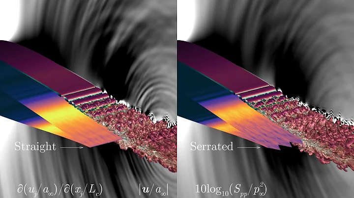 Large-eddy simulation (LES) of aerofoil noise generated from a serrated trailing edge