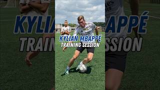 Kylian Mbappé Training Session