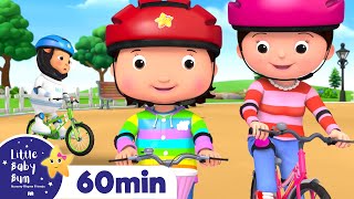 learn to ride a bike song more nursery rhymes and kids songs little baby bum