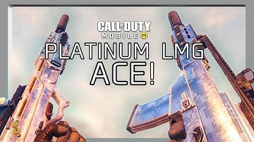 Ace Clutch with Platinum LMGs! | Call of Duty Mobile