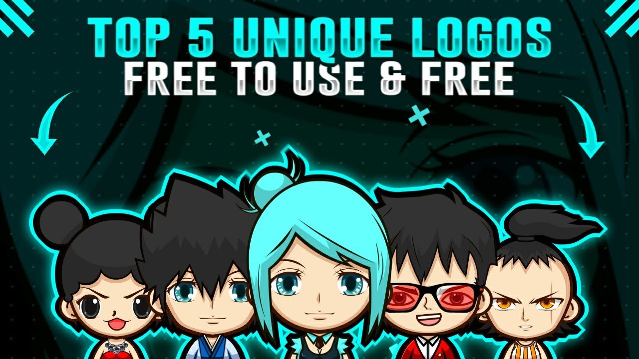 Top 5 Unique Logo | Unique Logo Pack | Gaming Logo Free Download