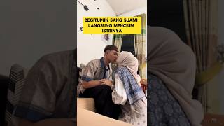 Momen Haru Ketika Istri Sungkeman Lebaran Pertama Kali Setelah Nikah  lebaran haru pasutri