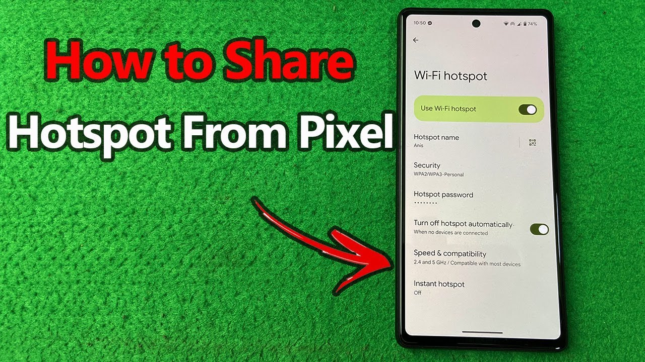 How to Share Hotspot From Google Pixel | Full Guide - YouTube