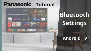 How to find the Bluetooth settings on an Android TV