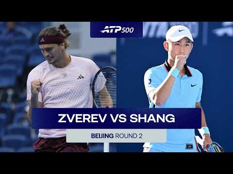 Alexander Zverev vs Juncheng Shang Highlights | Beijing 2026 Round 2