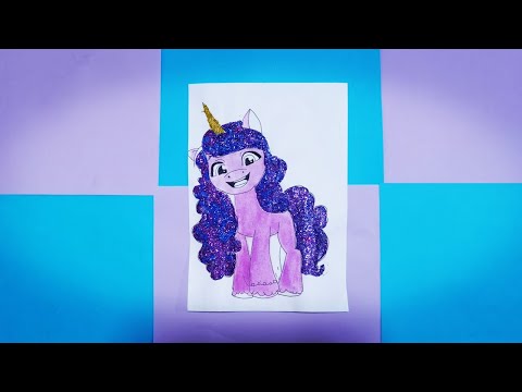 Video: How To Draw Trixie The Pony Step By Step