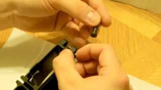 Takedown Detent Pin Installation - Sorry about the volume! The closed captions are accurate.