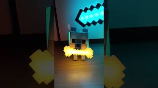 ВОЛК ЛИСА И КРИПЕР Артикул на ВБ: 939573152 #minecraft #minecraftshorts #майнкрафт #ночник #майн