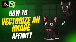 How to Vectorize an Image in Affinity