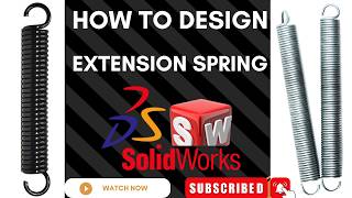Extension Spring አሰራር በ SolidWork | በቀላሉ ይማሩ 🛠️ Master Extension Spring in SolidWorks [Step-by-Step]