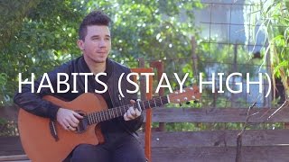 Habits (Stay High) - Tove Lo (fingerstyle guitar cover by Peter Gergely) [WITH TABS] chords