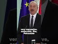 How Aliyev is winning this week
