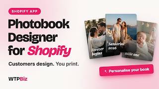 Photobook Designer Software for Shopify: How It Works | WTPBiz screenshot 3