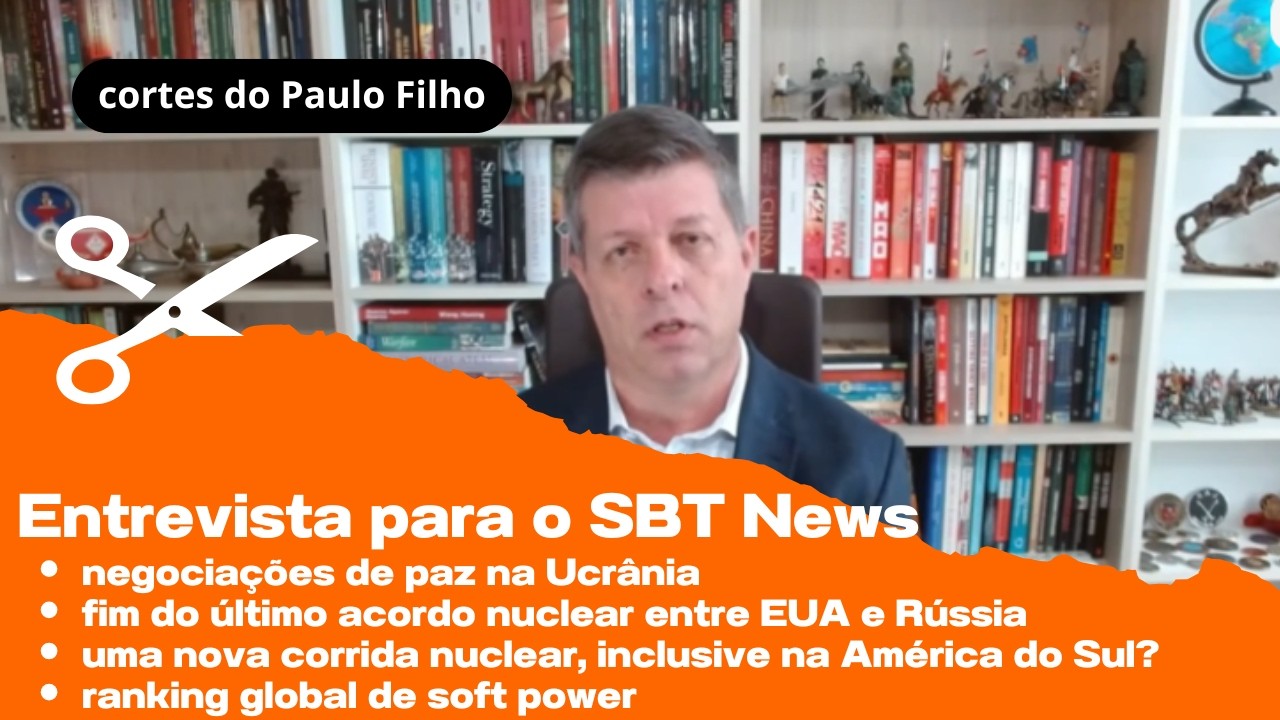 Entrevista para o programa Mapa Mundi, do SBT News