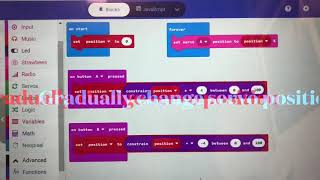 Strawbees Microbit Crane with SAM Labs LEDs