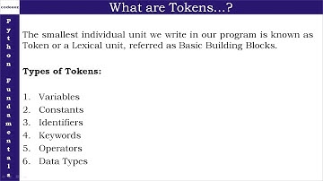 Module_2.1_Python Fundamentals: Variables, Constants, Identifiers, Keywords