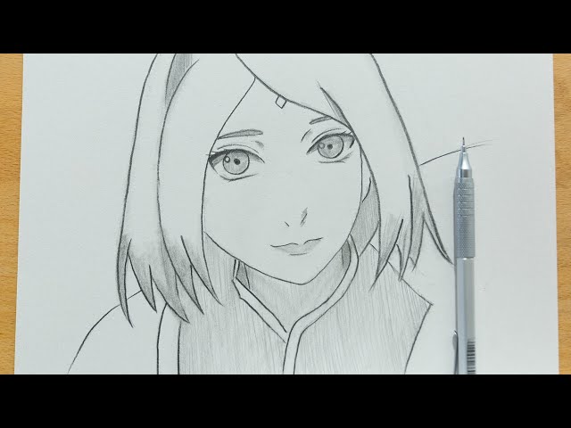 Classic Haruno Sakura sketch by me : r/AnimeSketch