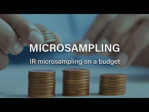 IR microsampling on