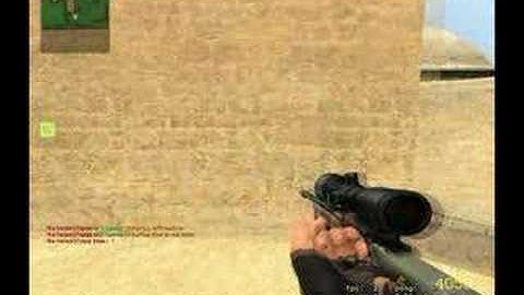 Sick shots through door with AWP double headshot