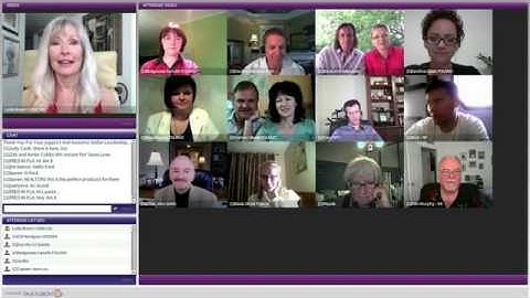Talk Fusion Video Conferencing Demonstration by Leslie Brown