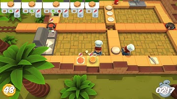 [Overcooked - DLC The Lost Morsel] Solo 1-2 3☆
