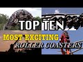 Top 10 MOST EXCITING Roller Coaster Models!