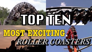 Top 10 MOST EXCITING Roller Coaster Models!