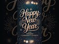 Happy New Year ✨