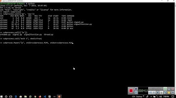 Python for Pen-tester -  Subprocess