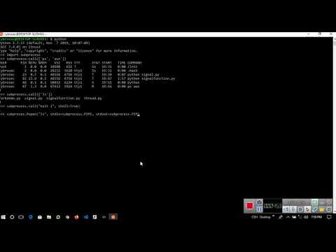 Python for Pen-tester -  Subprocess