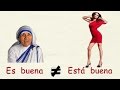 Aprender español: Adjetivos con distinto significado con ser y estar I (nivel avanzado)