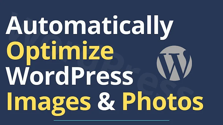 FREE PLUGIN - How to Optimize images for WordPress - Compress Images and Optimize Page Speed