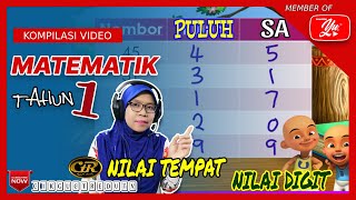 MATEMATIK|TAHUN 1| NILAI DIGIT & NILAI TEMPAT| #MatematikSekolahRendah #AkademiYoutuber #nomborbulat MATEMATIK|TAHUN 1| NILAI DIGIT & NILAI TEMPAT| #MatematikSekolahRendah #AkademiYoutuber #nomborbulat