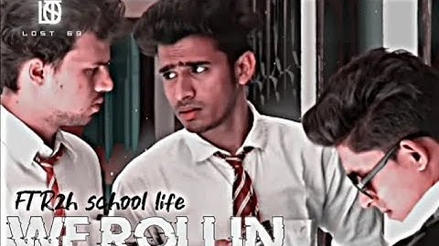 R2H x we rollin//round2hell school life whatsapp status with velocity edit //#r2h #punjabilofi