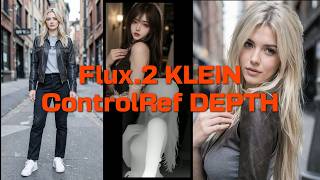 Keep Identity & Control Pose: RefControl Depth LoRA for FLUX.2 Klein 9B in #ComfyUI