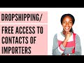 How To Contact Suppliers For Dropshipping Business- Free Access To Contacts Of Importers | Part 1