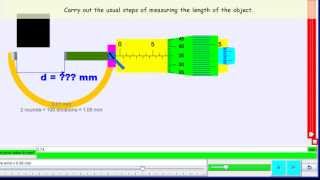 Micrometer Learning How to Use the Micrometer Through Open Source Physics Java Simulation screenshot 2