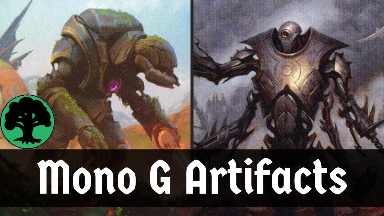 AWESOME ARTIFACT ARMY!! Mono Green Artifacts (Steel Overseer) | M20 | MTG Arena