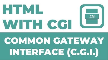 HTML With Common Gateway Interface | CGI Complete Course.