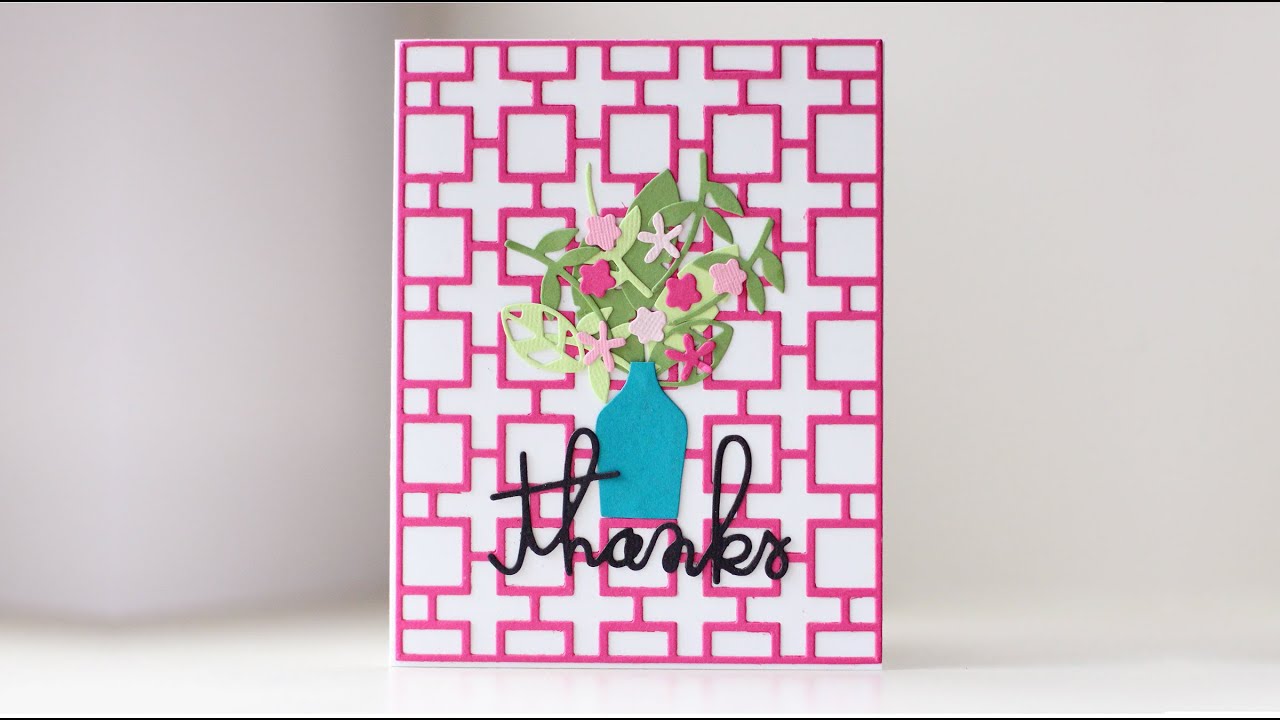 Pinterest-Inspired Thanks Card | Kalyn Kepner | Paper Smooches