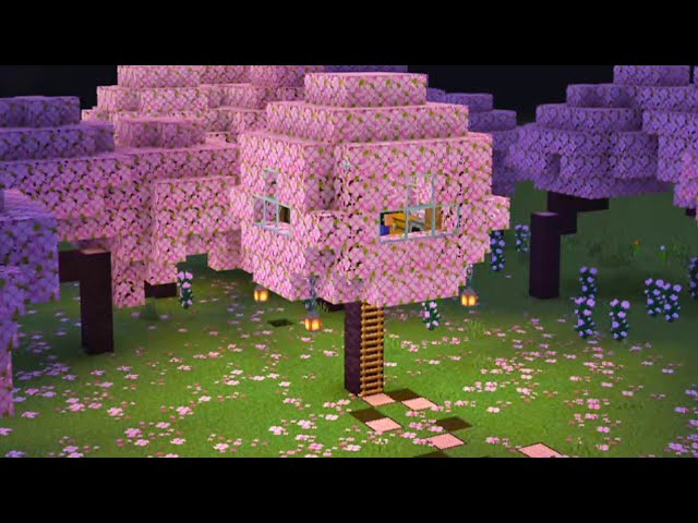 🌸Casa de Cerejeira🌸 #minecraft #fy #minecraftbuilding #minecraftbuil